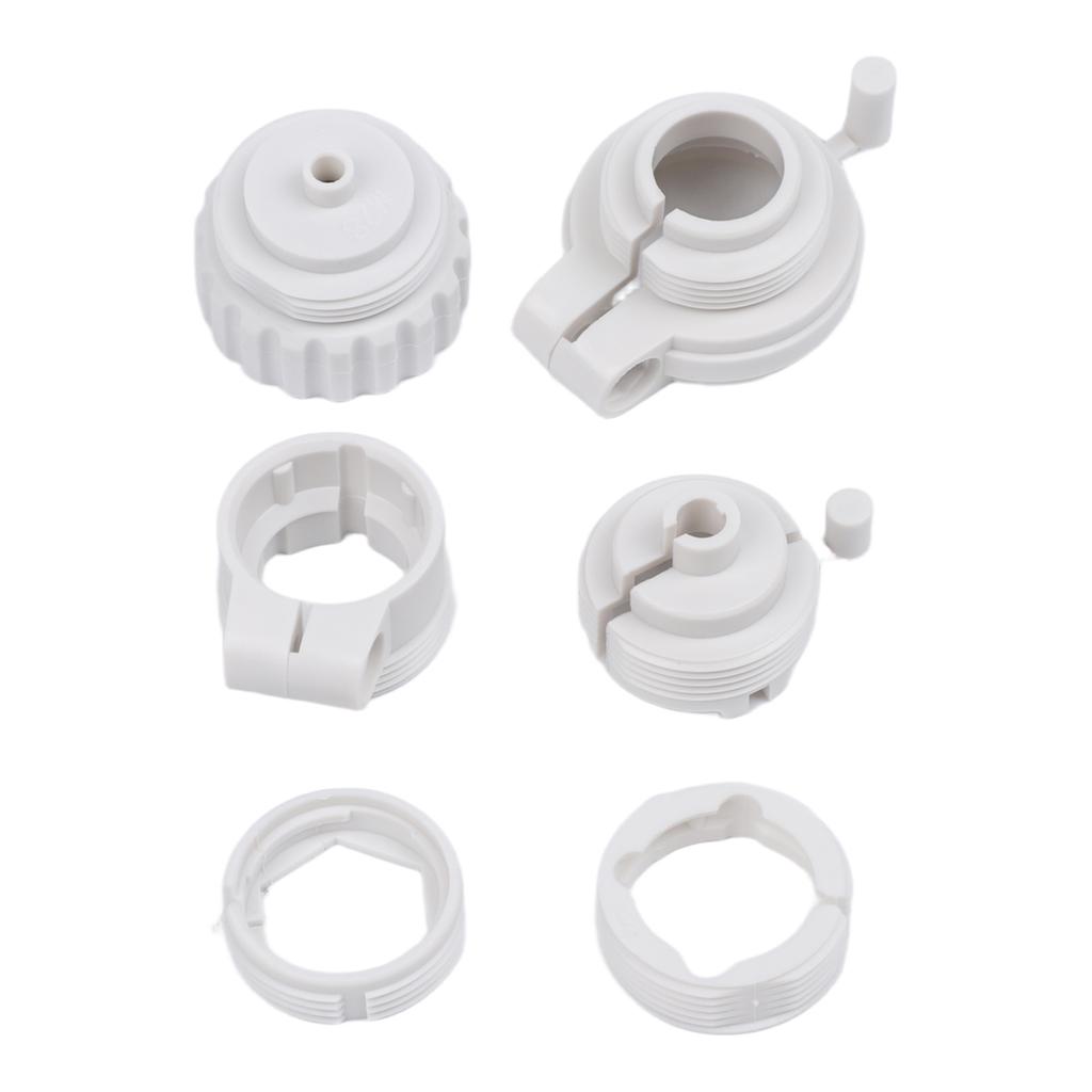 DIY Installation As Shown Thermostat Adapter Set Heating Control Adapter Rings Set Robust Material Construction