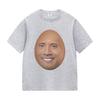 Lustige Dwayne Johnson Schauspieler Meme T-Shirts Unisex O-Ausschnitt Mode Kurzarm T-Shirt Unisex Lässig Baumwolle Hohe Qualität T-Shirt Oberteile