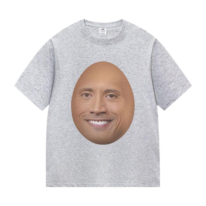 Lustige Dwayne Johnson Schauspieler Meme T-Shirts Unisex O-Ausschnitt Mode Kurzarm T-Shirt Unisex Lässig Baumwolle Hohe Qualität T-Shirt Oberteile