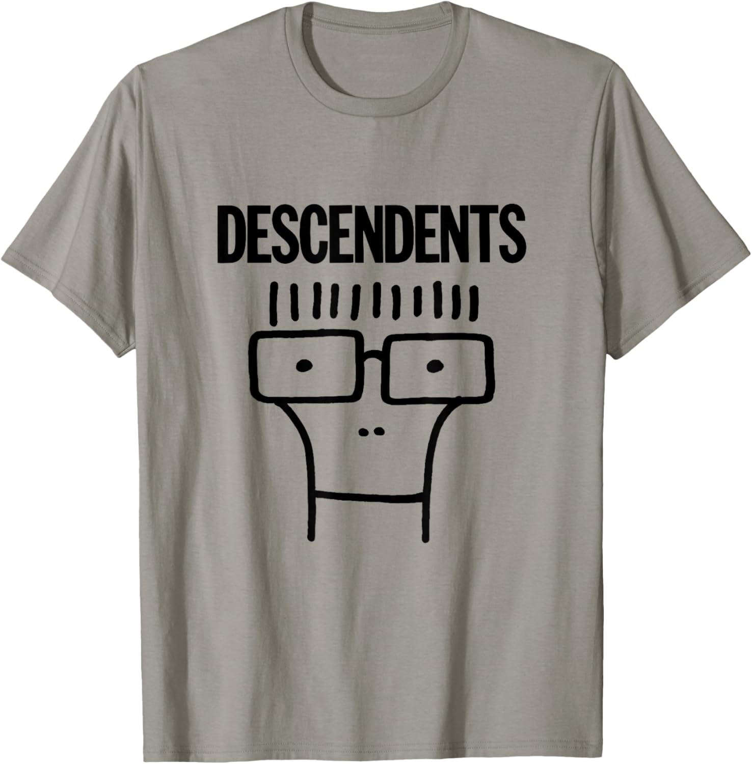 Descendents - Official Merchandise - Milo Outline T-Shirt Unisex T-Shirt XXXL