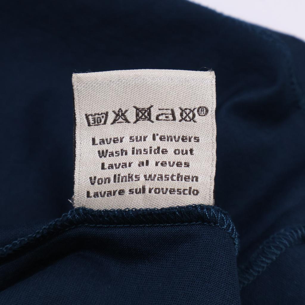 Hermes 100% Cotton Printed T-shirt Tops M NavyUsed