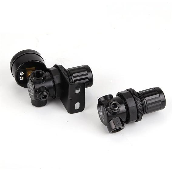 

NAR-200-RNKG G1/4 Пневматический клапан регулирования давления Редуктор R07 с манометром и кронштейном Сплав цинка NAR200 (цвет : NAR-200 БЕЗ манометра)