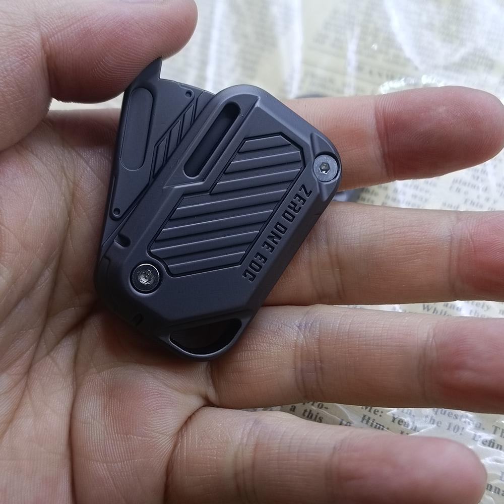 Edc Fidget Toys Fingertip Sliders Adult Desk Toy Stress Relief Magnetic Metal Spinning Push Card Gift Fidget Spinner