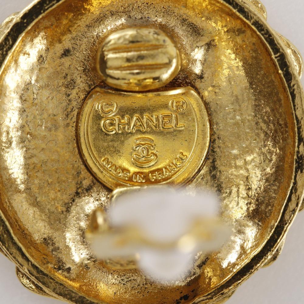 Chanel Coco Mademoiselle Ohrring Vintage Vergoldet 21,2g Damen Gebraucht