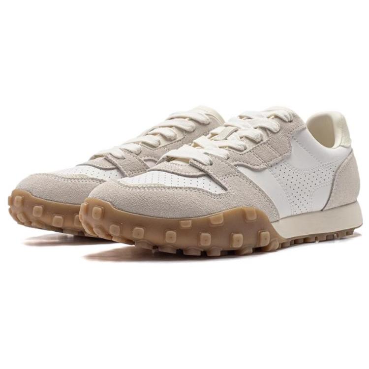 Li Ning VTNG Slip Resistant Abrasion Resistant Low top Casual Shoes Women's Mist White AGCT310-5