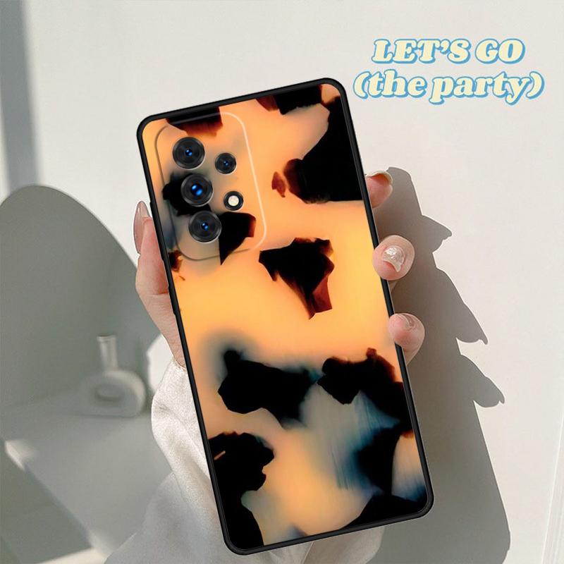 Tortoise Shell Pattern phone case For Samsung Galaxy A42 A31 A40 A51 A71 A32 A80 A91 A52 A72 A73 A20e A21S A50 A70 A11 A12 Cover