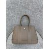 Borsa da giardino cucita a mano con filo cerato, ferramenta interamente in acciaio, borsa da donna portatile in pelle bovina primo strato con motivo a collo di mucca Ntogo