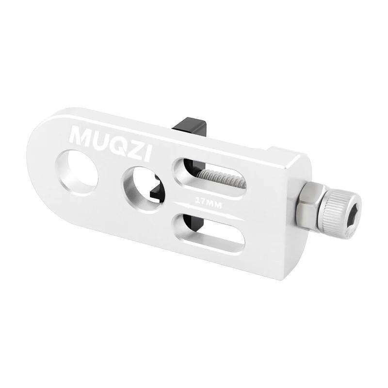 

Bicycle Chain Tensioner Adjuster Professional Chain Adjuster Bike Chain Tensioner Aluminum Alloy Single Speed Chain Fastener for Bike Chain Additions білий