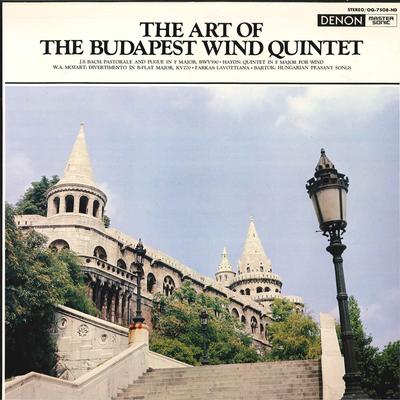 LP Record BUDAPEST WIND QUINTET - The Art Of The Budapest Wind Quinte OQ7508ND COLUMBIA 1976 Japan Classical Used