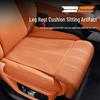 Multifunktionales perforiertes belüftetes Autositzkissen mit atmungsaktiver Beinauflage und Memory-Schaum-Stütze.
