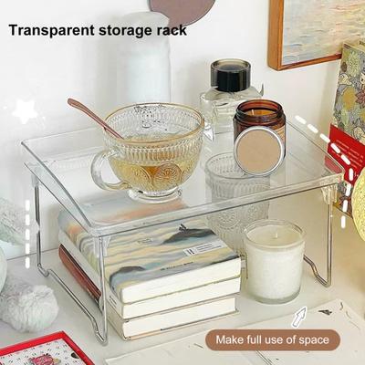 Cup Holder Foldable Design Storage Shelf Strong Load-bearing Multipurpose Stackable Spice Rack Cabinet Organizer Shelf