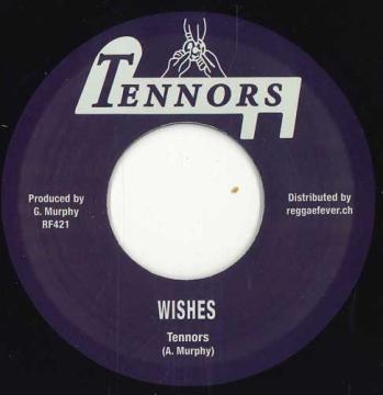 

7inch Record RONNIE DAVIS & THE TENNORS - Wishes / Version RF421 Tennors/Reggae 2024 Switzerlan Reggae, Ska & Dub