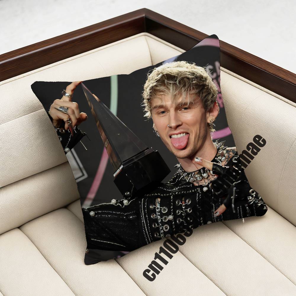 For M-Mgk Lost Americana Throw Pillow Case Sham 45X45Cm 40X40Cm Square Car Pillowcase Pad Cushion Cover