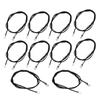 10Pcs NTC Thermistor Probe Temperature Sensor Round Lug Cold Pressed Terminal Connector 1meter