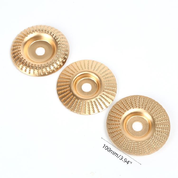 3Pcs Wood Carving Discs High Carbon Steel Angle Grinder Disc for Angle Grinder