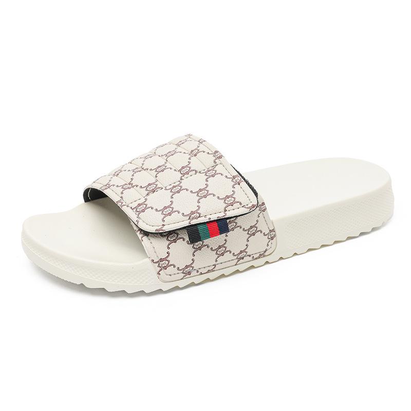 Men's Adjustable Trendy EVA Slippers: High-End, Indoor/Outdoor Summer Style with Magic Tape