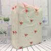 Vertical Plate Handle Plastic Bag Thick Large Size Clothing Store Packing Gift Storage Portable Package Cartoon Bags 50pcs