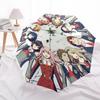 1pc Outdoor Umbrella with Anime Characters, Automatic Opening/Closing, Portable 3-Fold Design, 8-Rib Iron Frame - Perfect Gift for Fans, Traveler