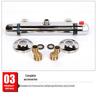 All-Copper Concealed Thermostatic Shower Mixer Valve for Solar Water Heater