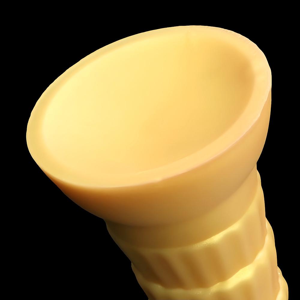 80*7cm zlatý silikonový extra dlouhý masturbátor anální kolík fisting realistický řemínek na penis na penisu BDSM