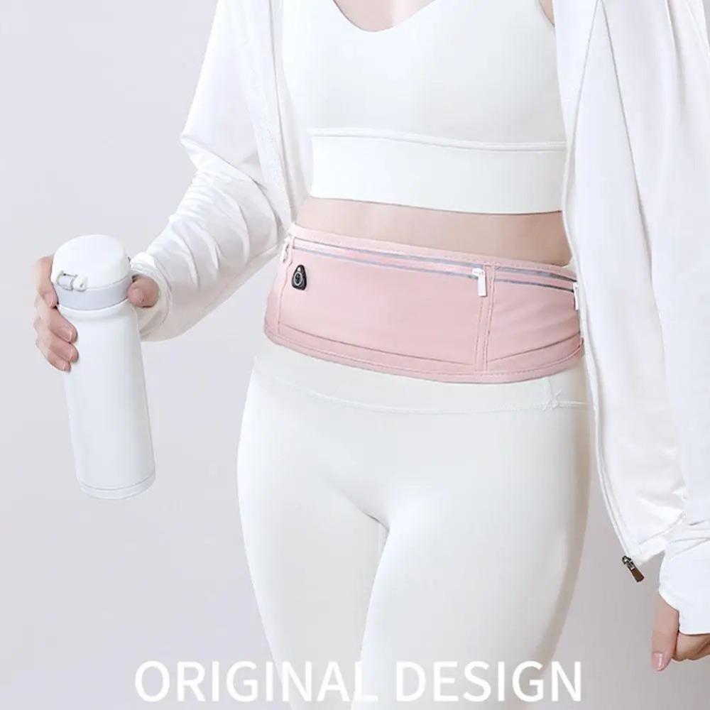 Invisible Running Waist Bag Breathable Waist Pack Multi-function Sports Belt Bag  Phone  Bag