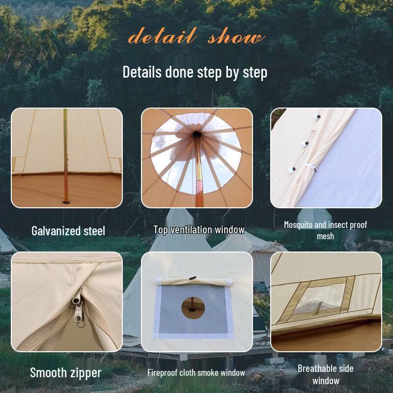 Bin Xun Teepee Style Outdoor Camping Tent