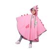 Little Dinosaur Cape-Style Children's Raincoat for Boys and Girls, Kindergarten and Elementary School Students, Baby Cartoon Cape Poncho Rain Gear