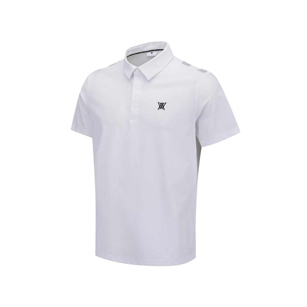 ANEW GOLF Men Signature T-Shirt_Wh