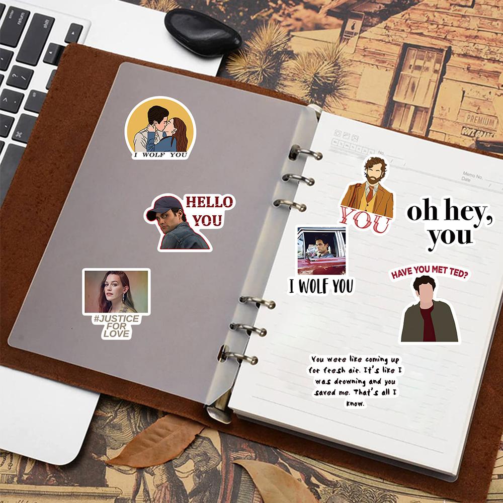 TV Show Vinyl Waterproof Stickers for Laptop Skateboard Guitar Computer Phone