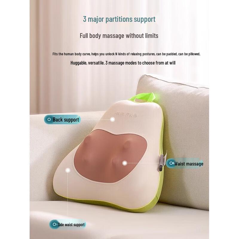 AUX Rechargeable Kneading Massage Cushion