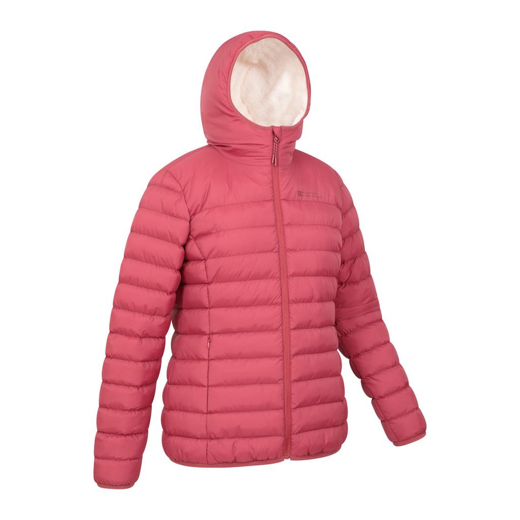 Mountain Warehouse Gepolsterte Jacke mit Kunstfellfutter für Damen