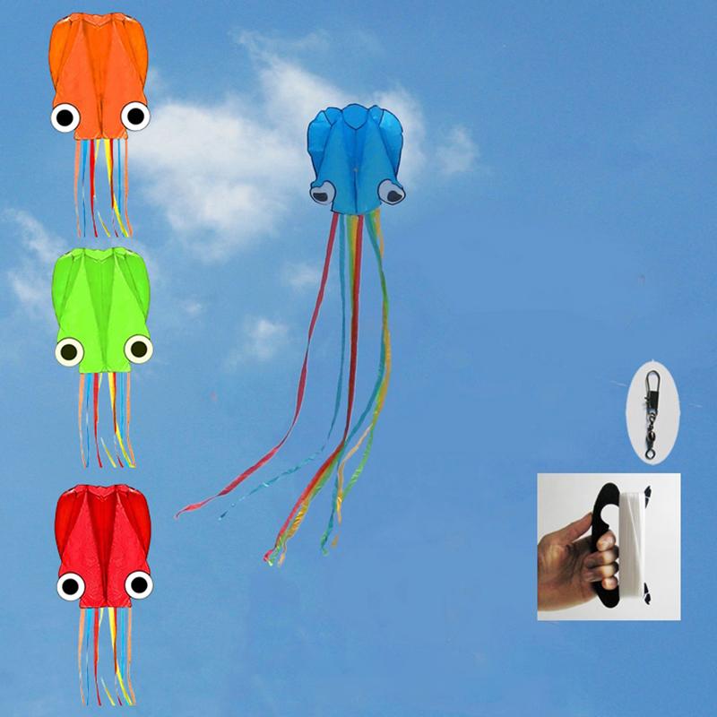 1 Conjunto Pipa Polvo Estereoscópica 3D Brinquedos de Pipa Para Crianças Nylon Ripstop Pipa Peixe Pipa Inflável Koi Pipa Macia ao Ar Livre