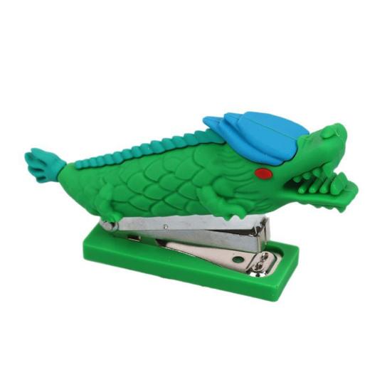 

Міні-настільний степлер зі знімачем скоб Компактний портативний степлер для дому, офісу, школи Стильний настільний аксесуар зелений