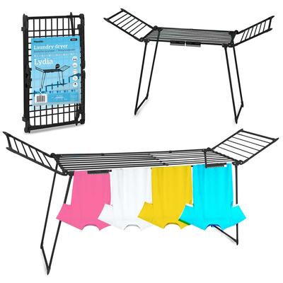 Lydia Standing Extendable Laundry Dryer 27 M Black