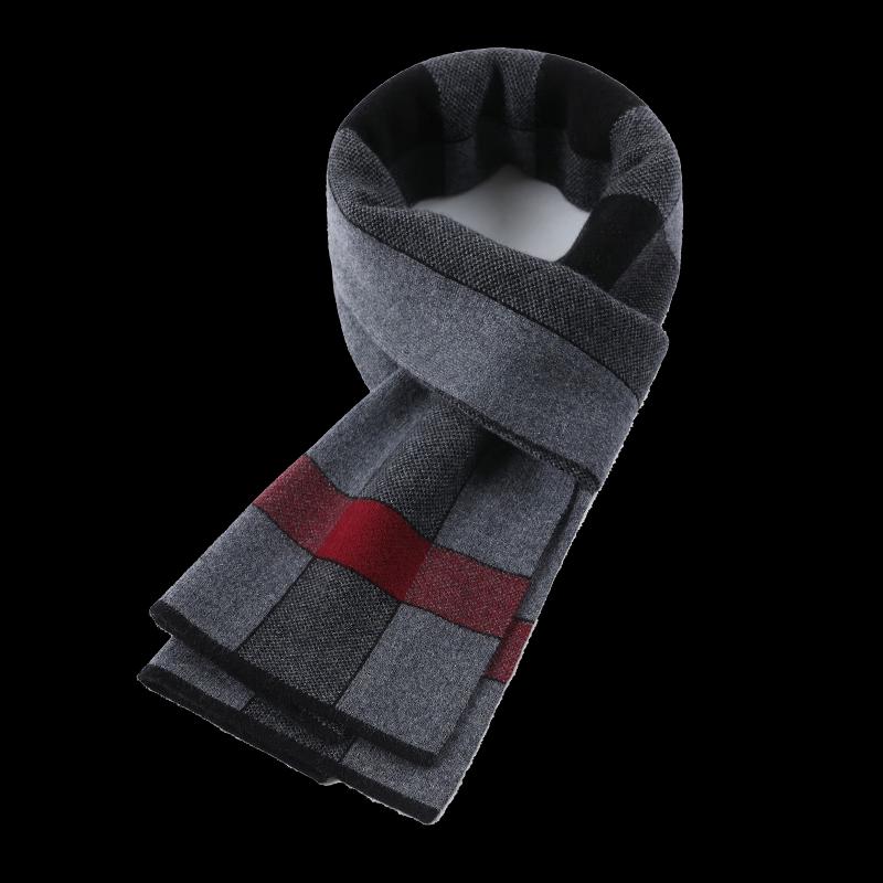 GRGN Men's 100% Cashmere Winter Scarf