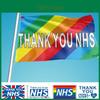 Premium Quality Thank You Nhs Flag In Red Blue White And Rainbow 3x5 Feet