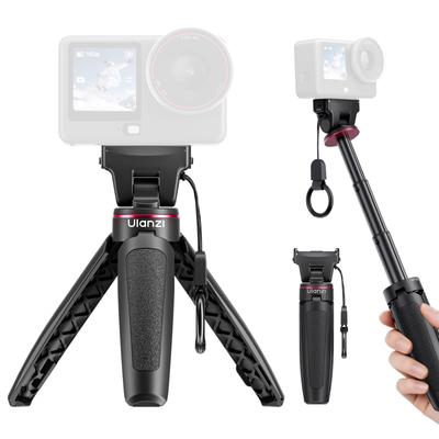 Ulanzi MT99 Mini Tripod for DJI Osmo Action Selfie Magnetic Lightweight Ideal for Action and 6/Nano - Stick/Monopod, 3-in-1, 1-Second Attachment,