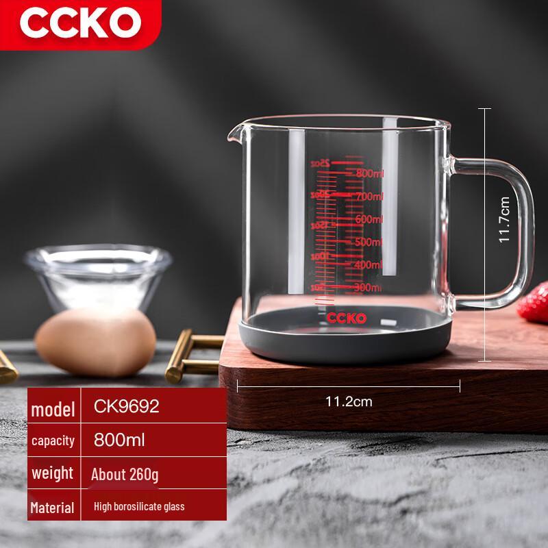 CCKO Borosilicate Glass Measuring Cup