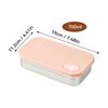 New Portable 304 Stainless Steel Lunch Box Travel Picnic Sealed Leak Proof Fruit Salad Bento Box For Student Adult