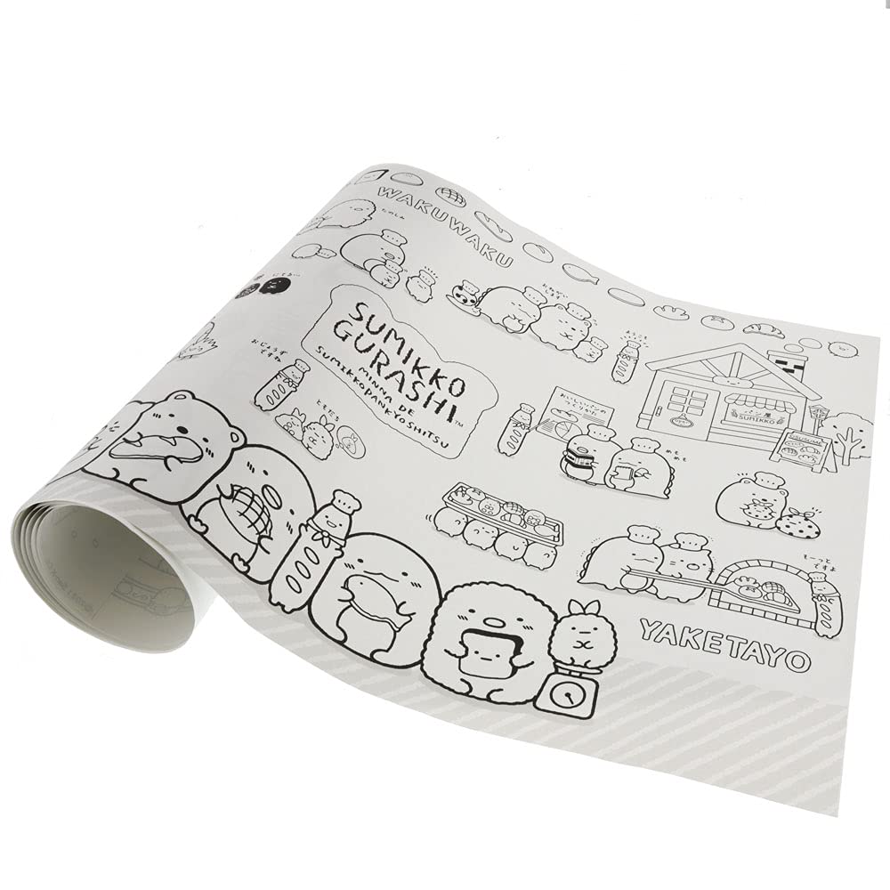 

Sunstar Stationery Roll Coloring Book Sumikko Gurashi 8121254A Petatto!