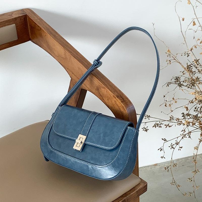 New Shoulder Bag Women's Versatile Retro Handbag To Work Commuter Women's Stereotype Niche Style Underarm Bag Women