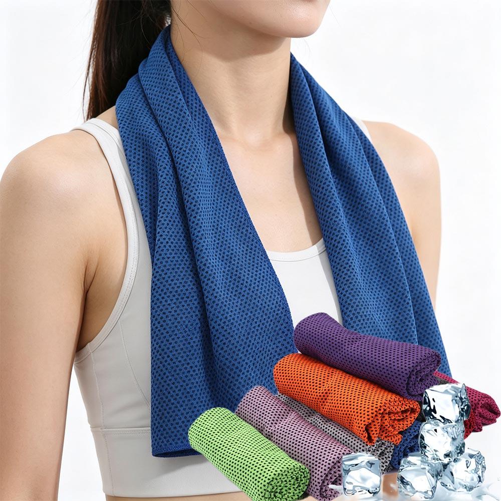 Fitness Gym Sports Cooling Towels Sweat-absorbent Towel Hiking Towels Instant Cool Ice Towels