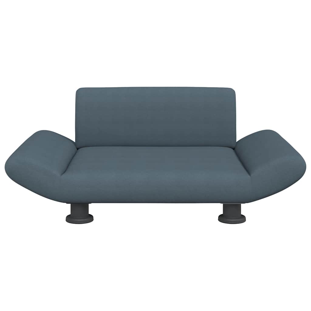 Dog Bed Dark Grey 70x45x28 Cm Fabric