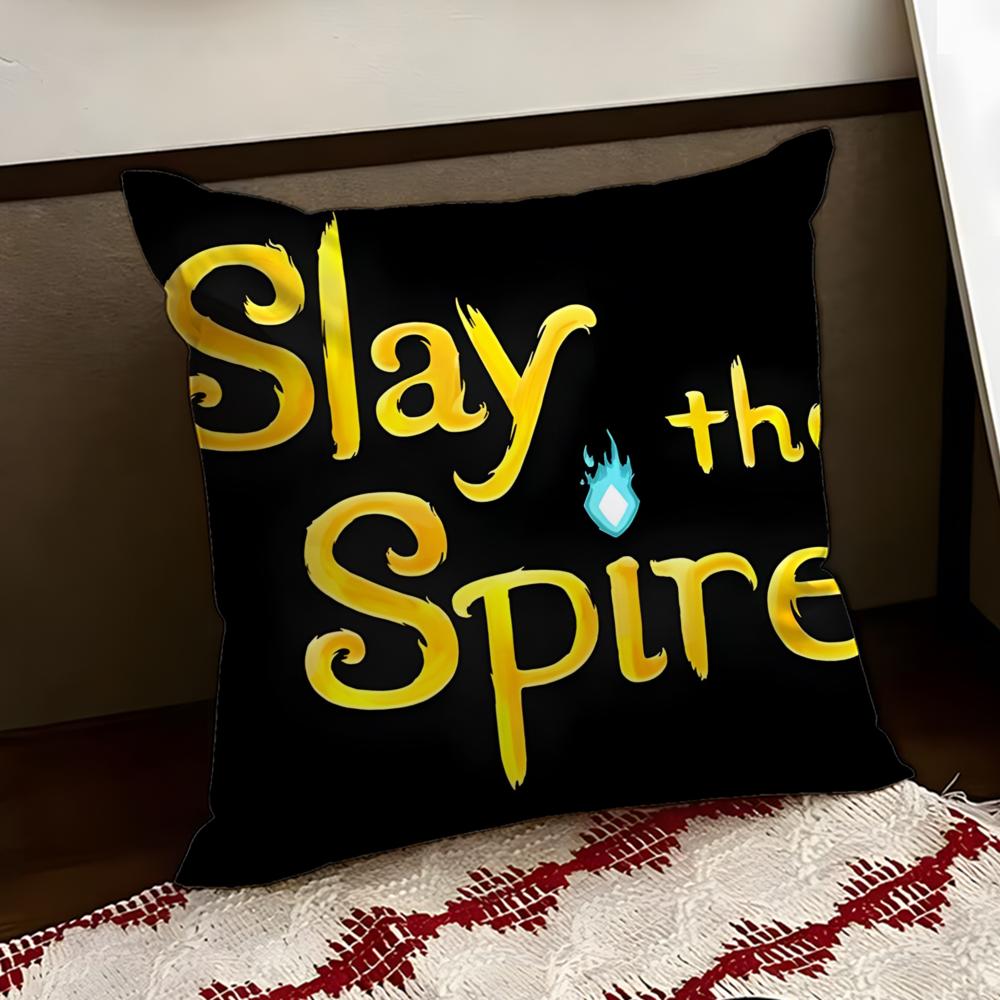 Housse de coussin Slay the Spire Réversible Douce Durable Housse d'oreiller Maison Voiture Utilisation Multi-Scène pour le Confort Quotidien