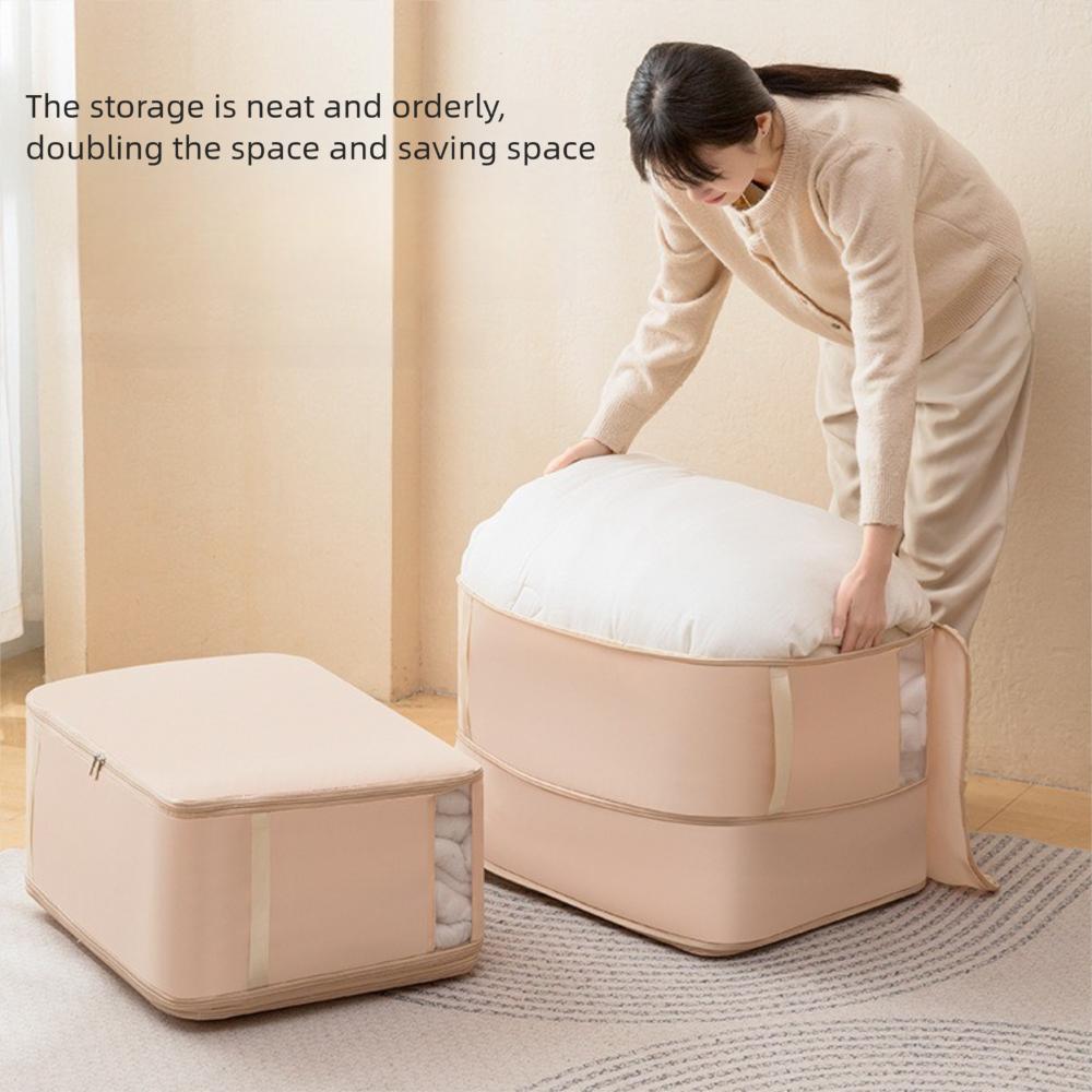 

Space Saving Compression Bag 3 Layers Closet Cabinet Organizer Folding storage bag Clothes Grey 2 layers