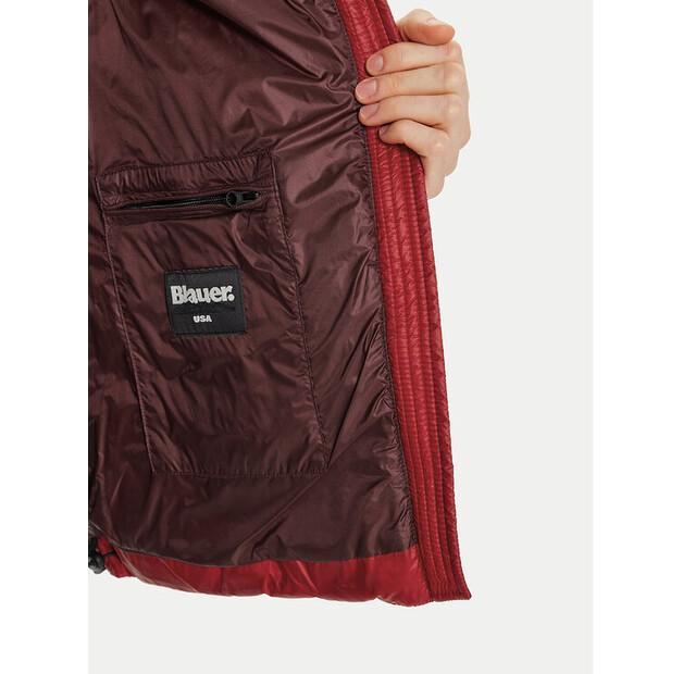 Down Jacket Blauer 24WBLDC03051 Red Regular Fit