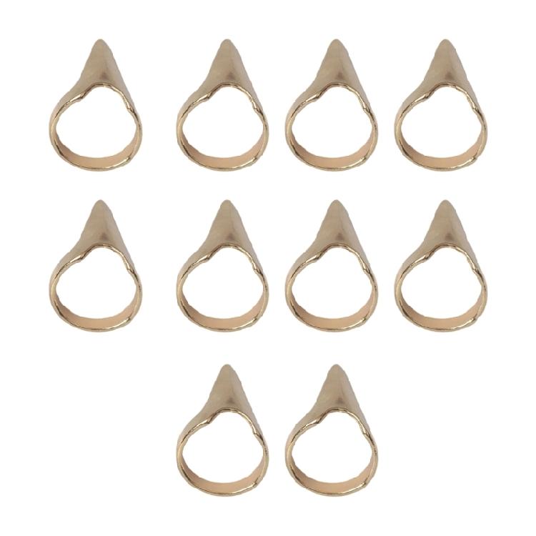 Vintage Gothic Designs Klauenringe Punk-Stile Schmuck Statement-Stücke für Frauen Bequemes Stabiles Legierungs-Accessoire