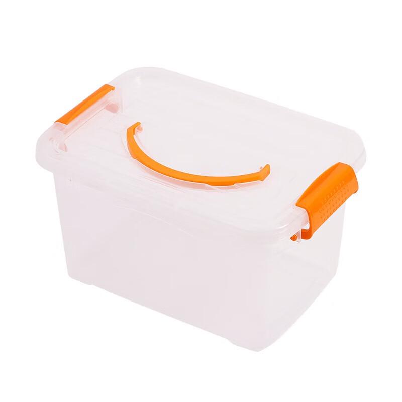 Shangheng Transparent Plastic Storage Box with Wheels
