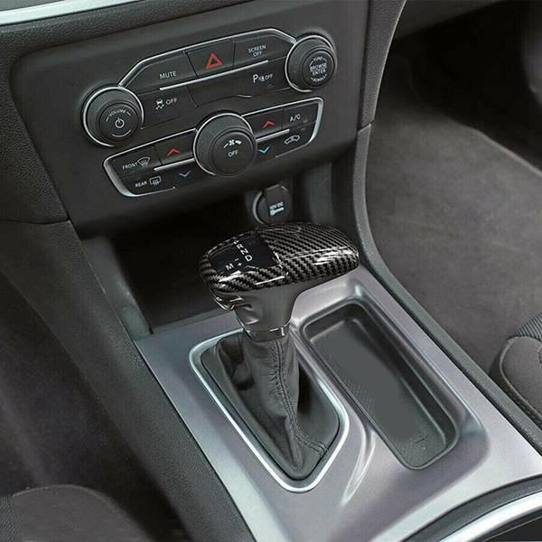 Compatible Gear Shift Knob Cover Trim for 2015-2022 Dodge Ram, Challenger, Durango