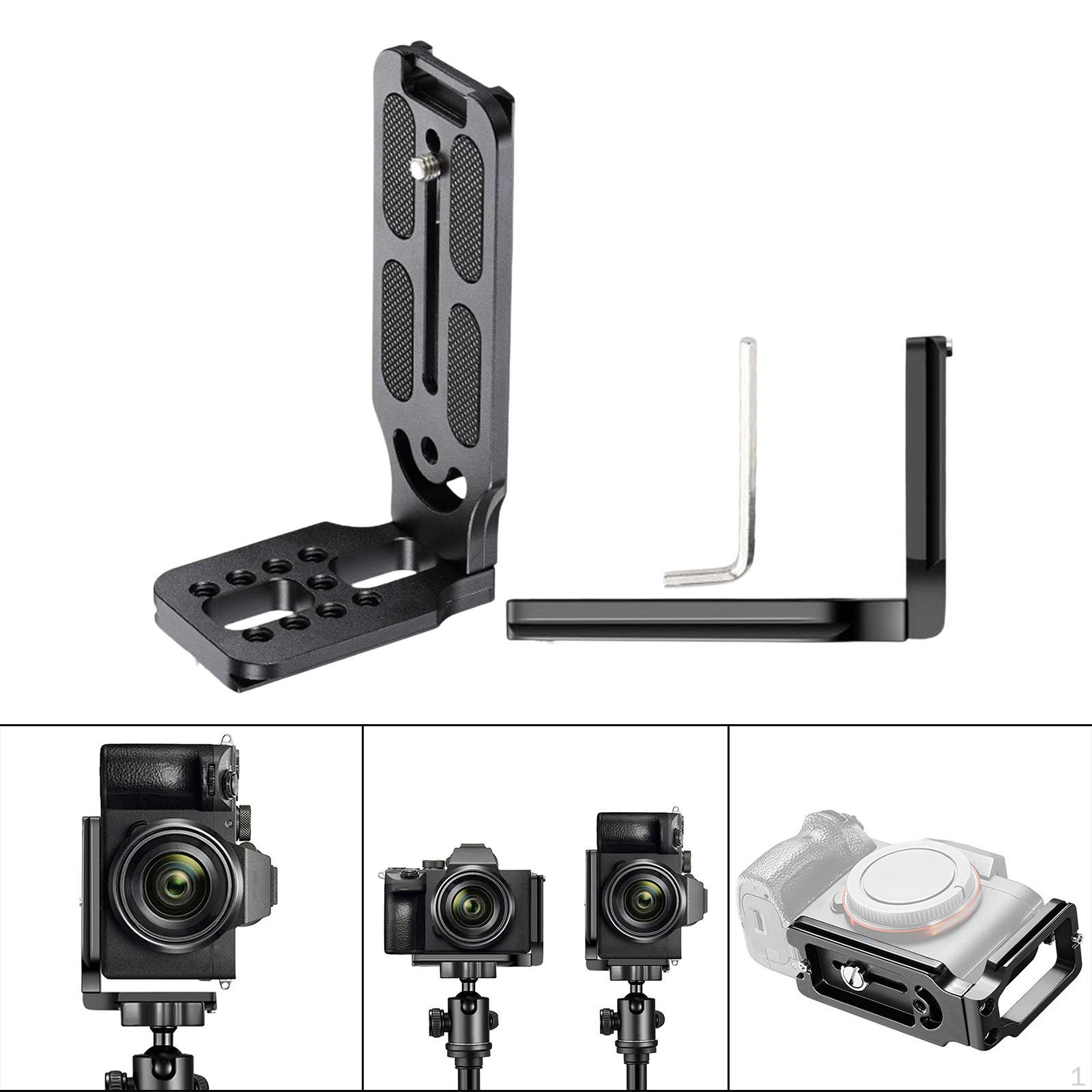 

Стабилизатор кронштейна для камеры L, штатив для монопода, держатель для видеосъемки, вертикальное крепление, быстрое крепление S